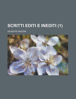 Book cover for Scritti Editi E Inediti (1)