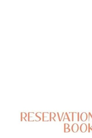 Cover of Reservation Book