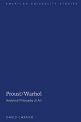 Cover of Proust/Warhol