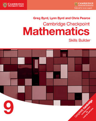 Book cover for Cambridge Checkpoint Mathematics Skills Builder Workbook 9