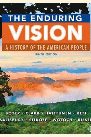 Cover of Mindtap History, 2 Terms (12 Months) Printed Access Card for Boyer/Clark/Halttunen/Kett/Salisbury/Sitkoff/Woloch/Rieser's the Enduring Vision: A History of the American People, 9th Edition