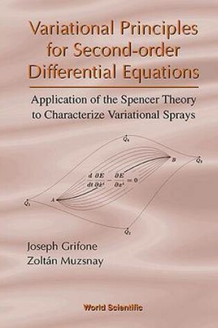 Cover of Variational Principles for Second-Order Differential Equations