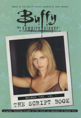 Book cover for "Buffy the Vampire Slayer" Script Book