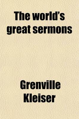 Book cover for The World's Great Sermons (Volume 3)