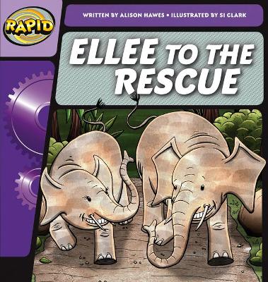 Book cover for Rapid Phonics Step 2: Ellee to the Rescue (Fiction)