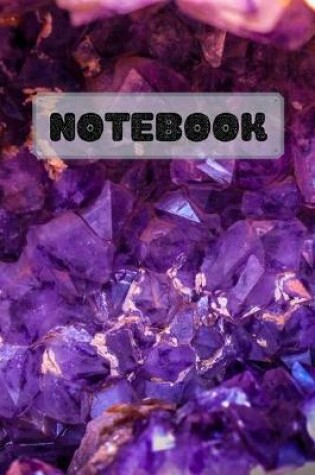 Cover of Notebook - Beautiful Amethyst Journal / Lined Notepad