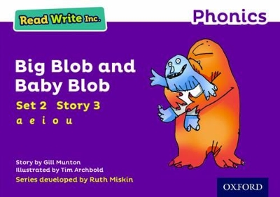 Cover of Read Write Inc. Phonics: Big Blob and Baby Blob (Purple Set 2 Storybook 3)