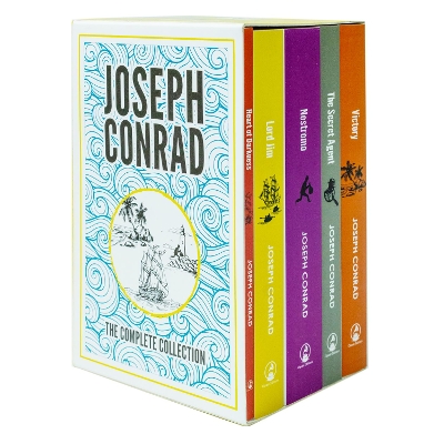 Book cover for The Complete Collection of Joseph Conrad 5 Books Box Set