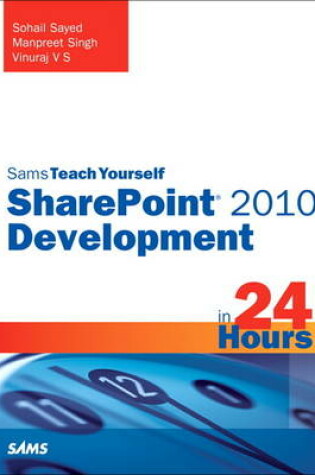 Cover of Sams Teach Yourself SharePoint 2010 Development in 24 Hours