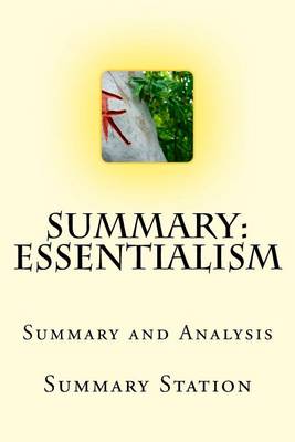 Book cover for Essentialism - Summary