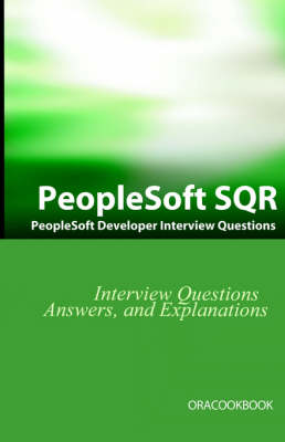 Book cover for PeopleSoft Sqr Interview Questions