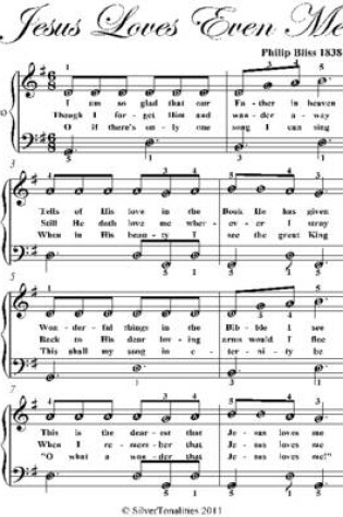 Cover of Jesus Loves Even Me Easy Piano Sheet Music