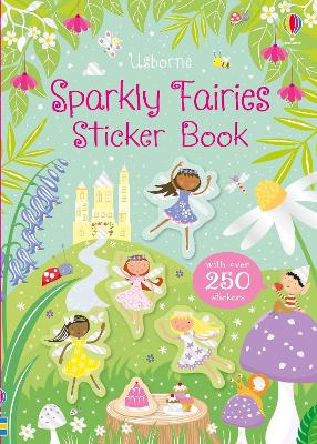 Book cover for Sparkly Fairies Sticker Book