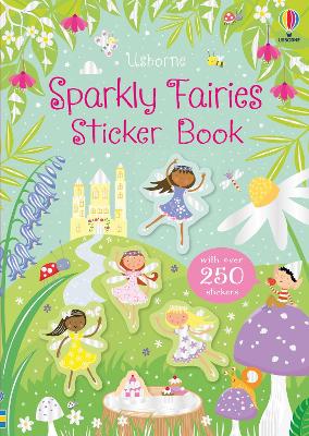 Book cover for Sparkly Fairies Sticker Book