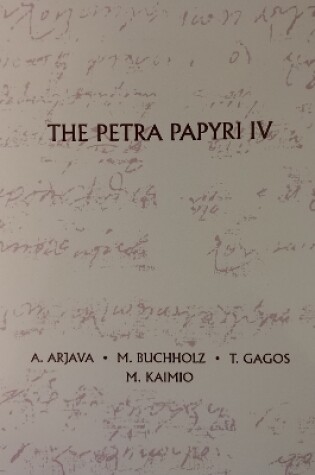 Cover of The Petra Papyri IV