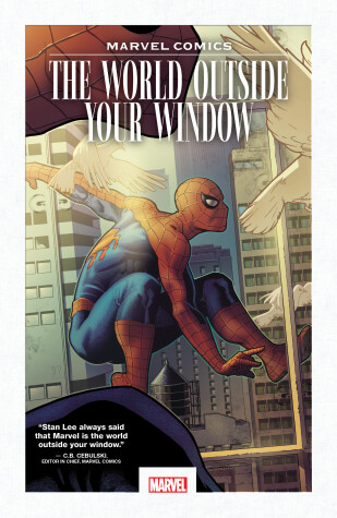 Book cover for Marvel Comics: The World Outside Your Window