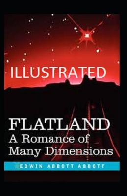 Book cover for Flatland A Romance of Many Dimensions (illustrated)