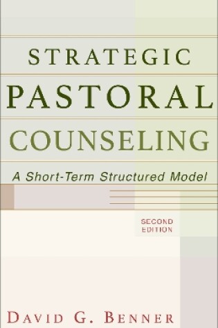 Cover of Strategic Pastoral Counseling