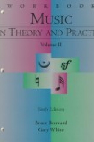 Cover of Workbook to Accompany Music in Theory and Practice