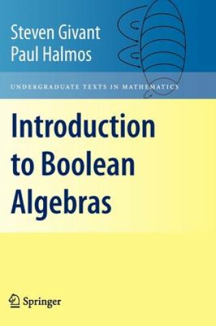 Cover of Introduction to Boolean Algebras