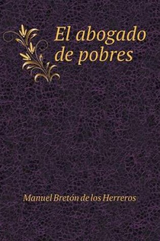 Cover of El abogado de pobres