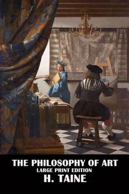 Book cover for The Philosophy of Art - Large Print Edition