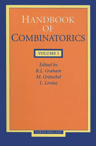 Cover of Handbook of Combinatorics Volume 1