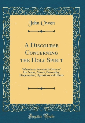 Book cover for A Discourse Concerning the Holy Spirit