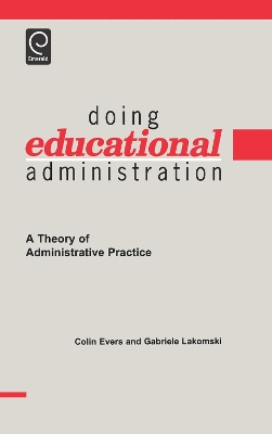 Book cover for Doing Educational Administration