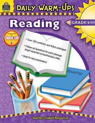 Cover of Reading, Grade 6