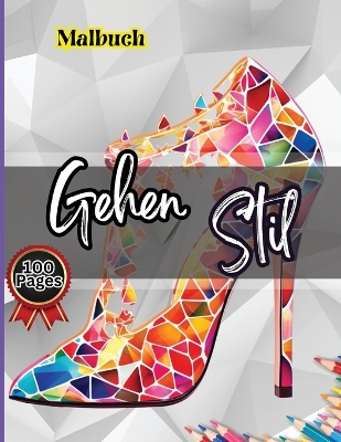 Cover of Gehen Stil Malbuch