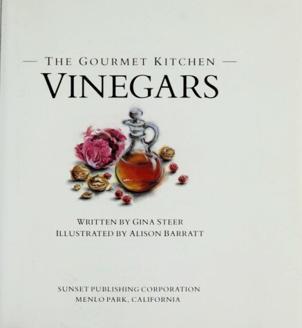 Book cover for Gourmet Kitchen: Vinegars