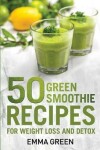 Book cover for 50 Top Green Smoothie Recipes