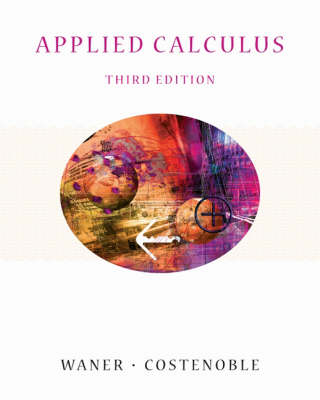 Book cover for Applied Calculus Non-Infotrac Version