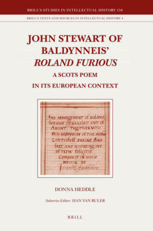 Cover of John Stewart of Baldynneis Roland Furious