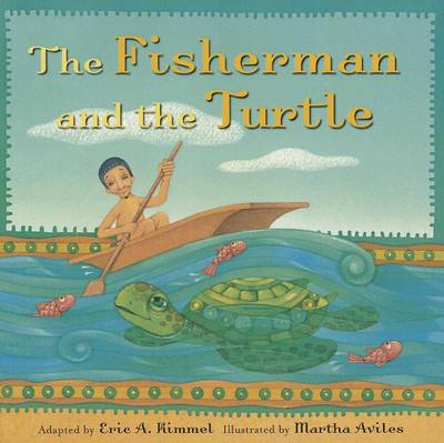 Book cover for The Fisherman and the Turtle