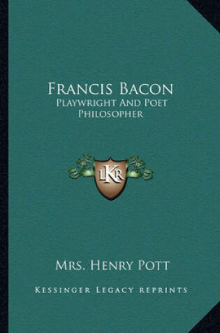 Cover of Francis Bacon