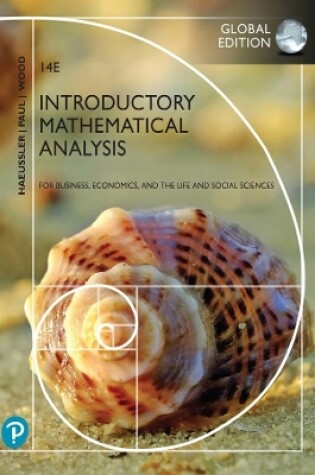 Cover of Pearson eText Access Card for Introductory Mathematical Analysis for Business, Economics, and the Life and Social Sciences [Global Edition]