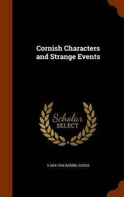 Book cover for Cornish Characters and Strange Events