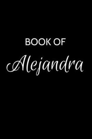 Cover of Book of Alejandra