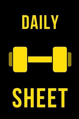 Book cover for Dumbbell Daily Fitness Sheet