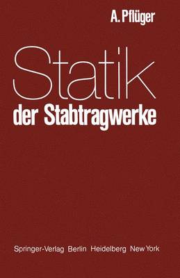 Book cover for Statik der Stabtragwerke