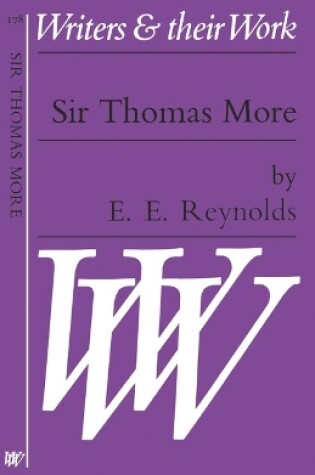 Cover of Sir Thomas More