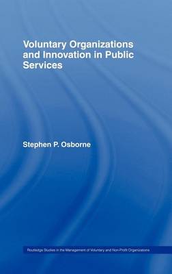 Book cover for Voluntary Organizations and Innovation in Public Services