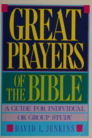 Book cover for Great Prayers of the Bible