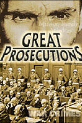 Cover of Great Prosecutions