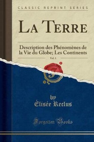 Cover of La Terre, Vol. 1