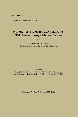 Book cover for Die Weizsäcker-Williams-Methode für Teilchen mit ausgedehnter Ladung