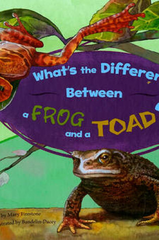 Cover of What's the Difference Between a Frog and a Toad?