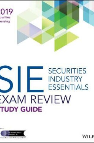 Cover of Wiley Securities Industry Essentials Exam Review 2019